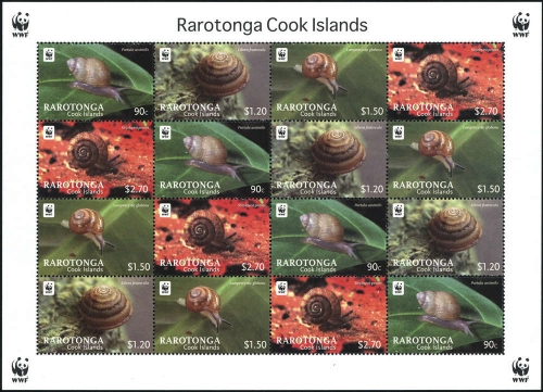 2012, Rarotonga, 43-46 KB ZD, **