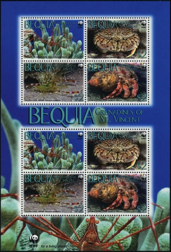 2010, St. Vincent Grenadinen Bequia, 647-50 KB ZD, **