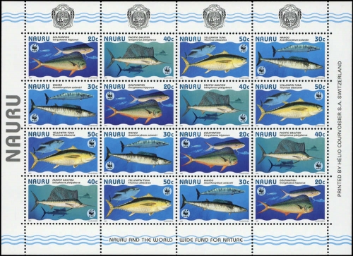 1997, Nauru, 437-40 KB ZD, **