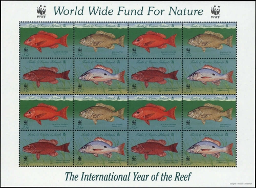 1998, Turks und Caicos Inseln, 1404-07 KB ZD, **