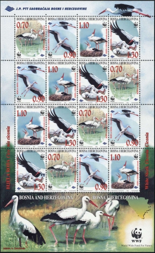 1998, Bosnien-Herzegowina (Republik), 132-35 KB ZD, **