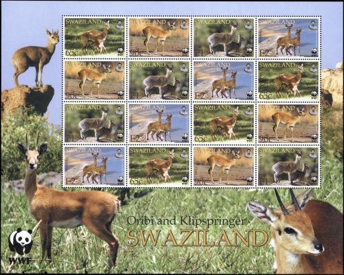 2001, Swaziland, 702-05 KB ZD, **