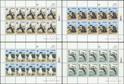 1997, Namibia, 837-40 KB, **