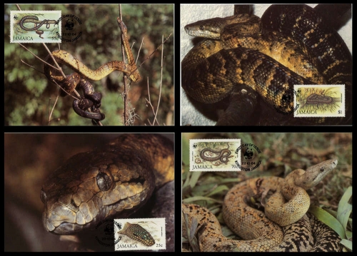 1984, Jamaica, 591-94 MK