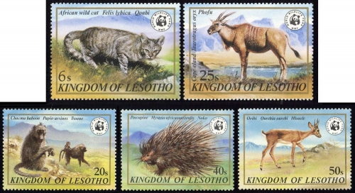 1981, Lesotho, 361-65, **