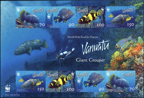 2006, Vanuatu, 1302-05 U ZD KB, **