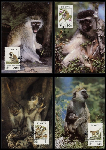 1986, St. Christopher St. Kitts, 184-87 MK