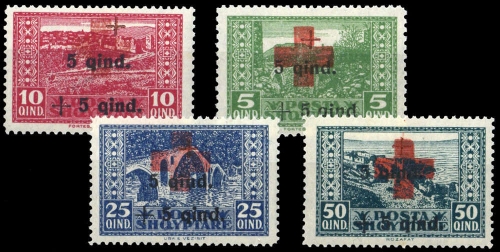1924, Albanien, 100-03, **