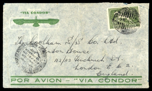 1935, Uruguay, 524, Brief