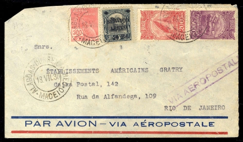 1930, Brasilien, 273 u.a., Brief