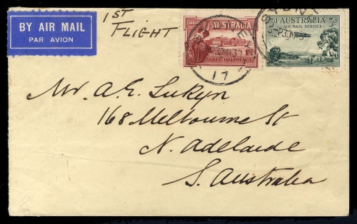 1930, Australien, 89 u.a., Brief