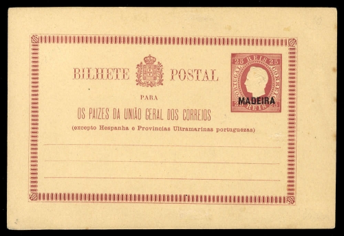 1878, Madeira, GSP, Brief
