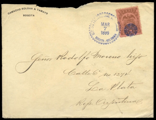 1898, Kolumbien, 124, Brief