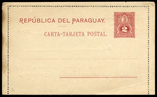 1890, Paraguay, GSK, Brief