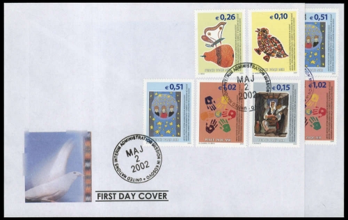2001, Kosovo, 6-10 u.a., FDC
