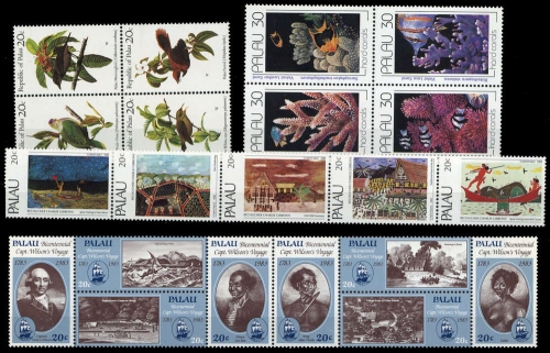 1983, Palau Inseln, 5-8 u.a., **