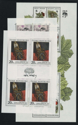 1996, Tschechische Republik, 110-13 KB u.a., **