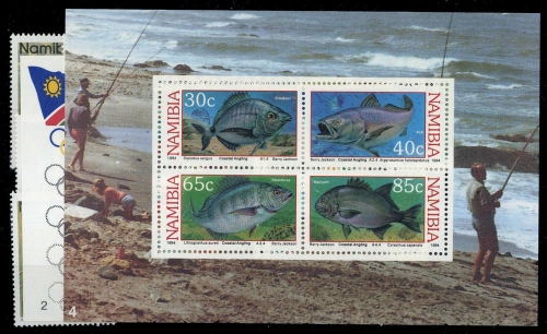 1992, Namibia, Bl. 16 u.a., **