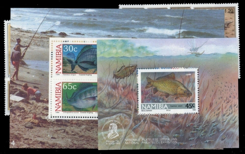 1992, Namibia, Bl. 14 u.a., **