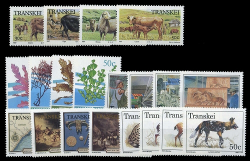 1987, Transkei, 210-13 u.a., **