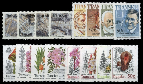 1990, Transkei, 246-49 u.a., **