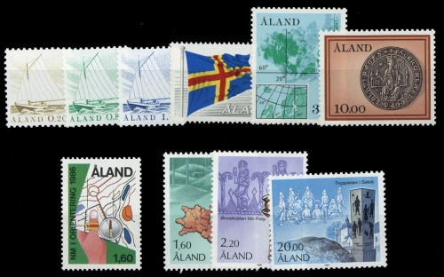1984, Aland, 1-6 u.a., **