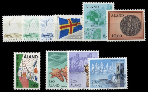 1984, Aland, 1-6 u.a., **