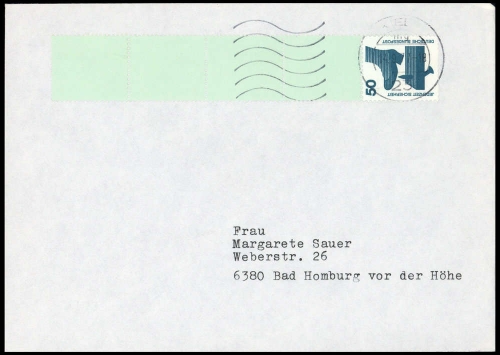 1977, Bundesrepublik Deutschland, 700 A RE, Brief