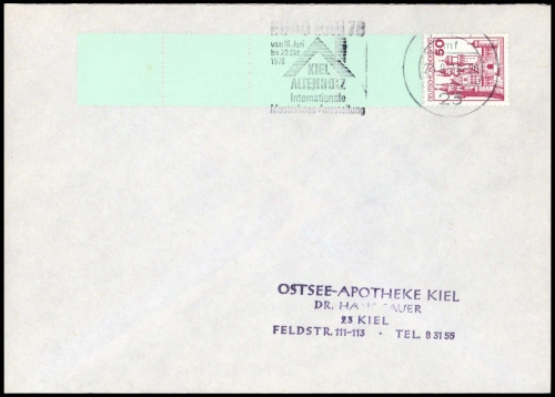 1978, Bundesrepublik Deutschland, 916 A RE, Brief