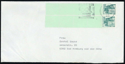 1978, Bundesrepublik Deutschland, 915 A RE (2), Brief