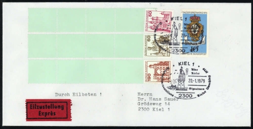 1979, Bundesrepublik Deutschland, 920 A RE u.a., Brief