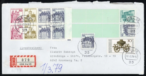 1979, Bundesrepublik Deutschland, 915 A RE u.a., Brief