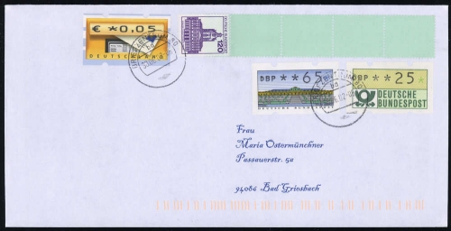 2002, Bundesrepublik Deutschland, 1141 A RE u.a., Brief