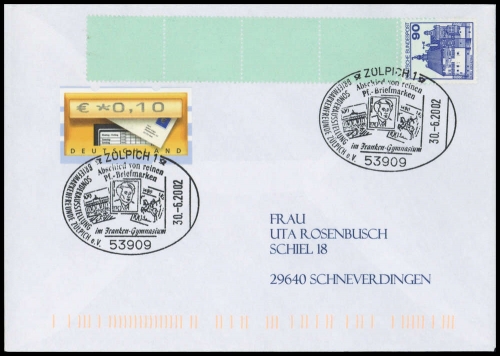 2002, Bundesrepublik Deutschland, 997 RE u.a., Brief