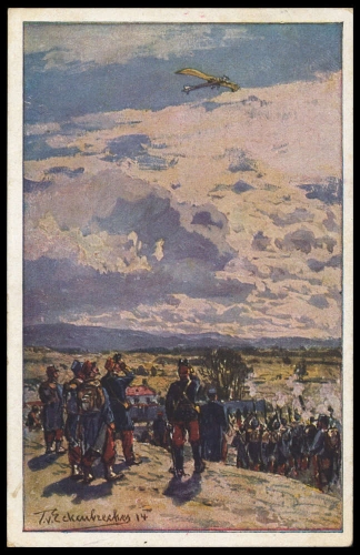 1916, Zeppelin,Zeppelin Postkarten,Luftflotten-Verein, DR 85 + ...