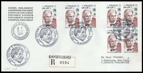 1975, Frankreich, 1901 (7), Brief