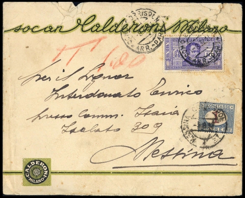 1932, Italien, 378, 11, Brief