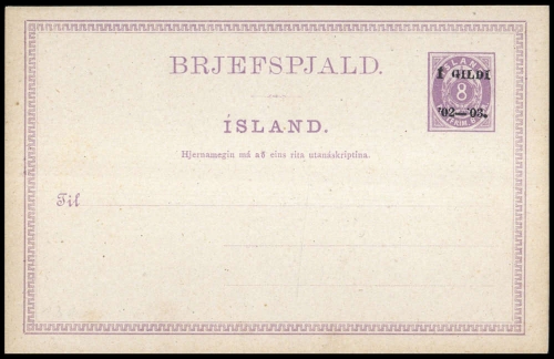 1902, Island, P 14, Brief