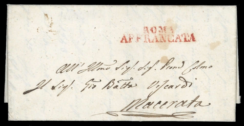 Italien Staaten Kirchenstaat, Brief