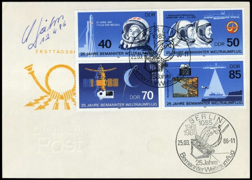 1986, Weltraum,Raumfahrt,sonstige, Brief