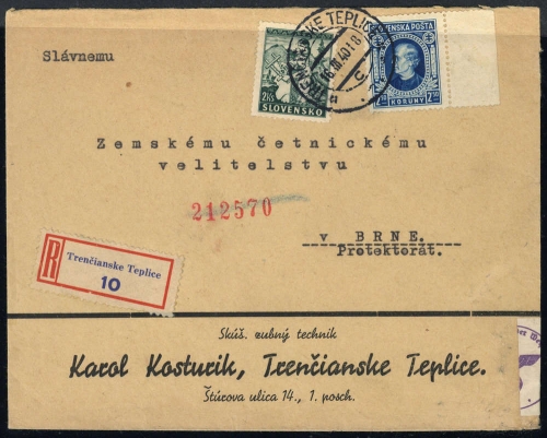 1939, Slowakei, 41, 43, Brief