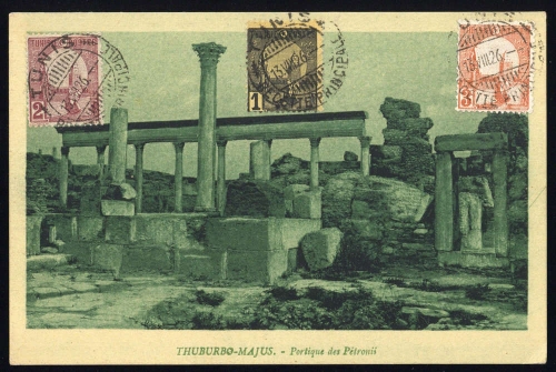 1906, Tunesien, 29-31, Brief