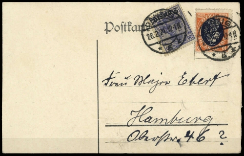 1920, Danzig, 4, 54, Brief
