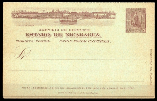1899, Nicaragua, P 47, Brief