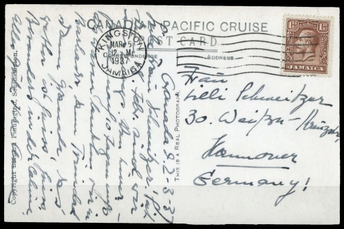 1929, Jamaica, 106, Brief