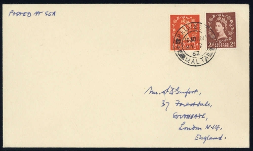 Malta, GB 318, 321, Brief