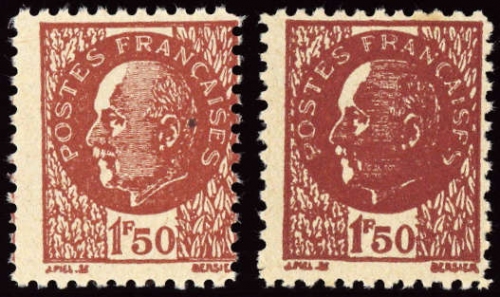 1944, Kriegs und Propagandafälschungen II. WK, 42 a+b, (*)