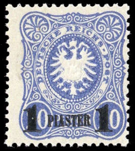 1884, Deutsche Auslandspost Türkei, 3 Na, *