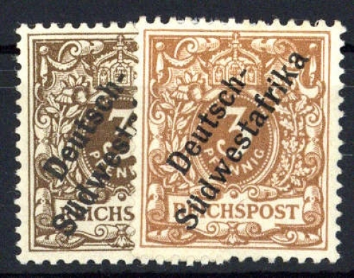 1898, Deutsche Kolonien Südwestafrika, 5 (2), *