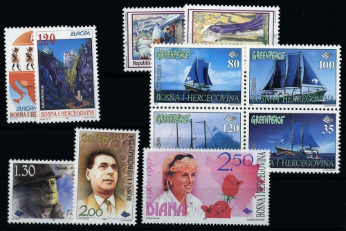 1995, Bosnien-Herzegowina (Republik), 37-38 u.a., **
